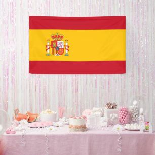 Spain flag banner