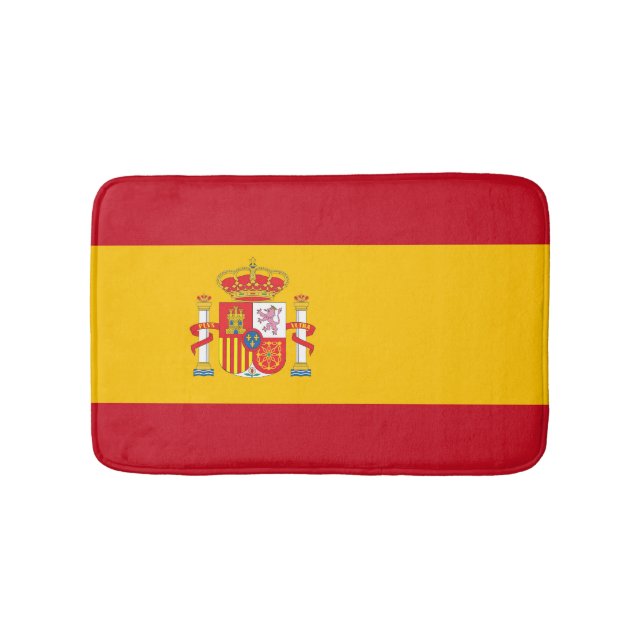 Spain flag bath mat (Front)