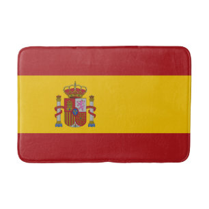Spain Flag Bath Mat