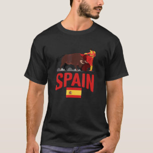 Spain Flag Bull Fighting Spanish 1 T-Shirt