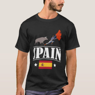 Spain Flag Bull Fighting Spanish T-Shirt