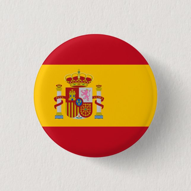 Spain flag Button (Front)
