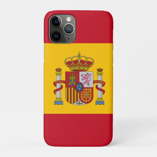 spain flag Case-Mate iPhone case (Back)