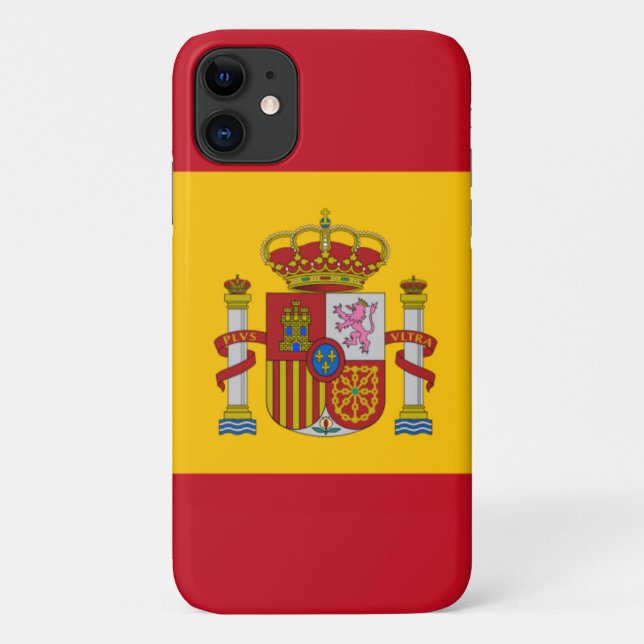 spain flag Case-Mate iPhone case (Back)