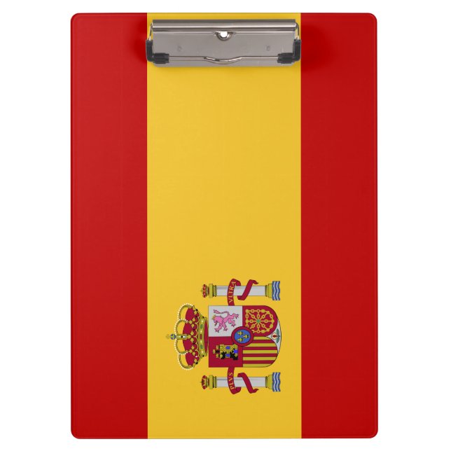 Spain Flag Clipboard (Front)