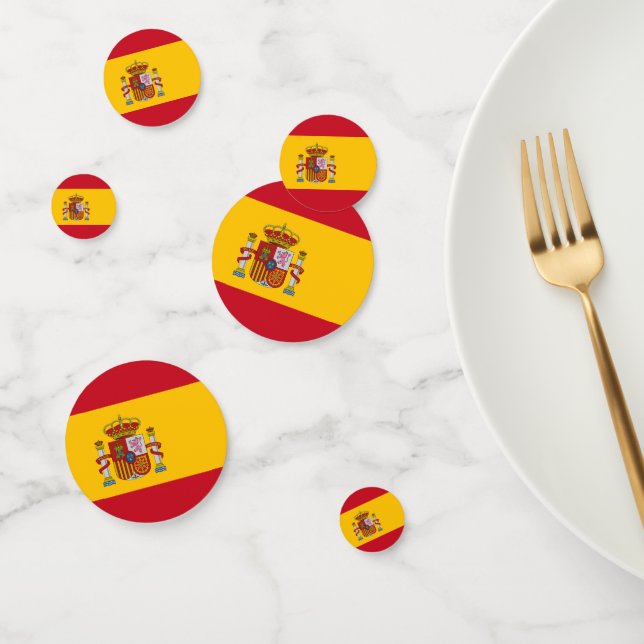 Spain Flag Confetti (Group)