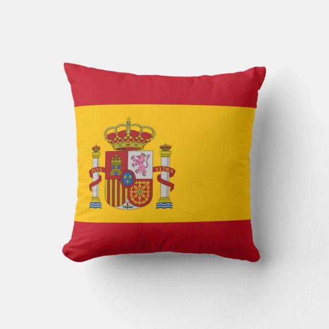 Spain Flag Cushion (Front)
