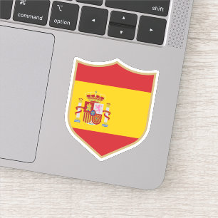 Spain Flag Emblem Patriotic Travel