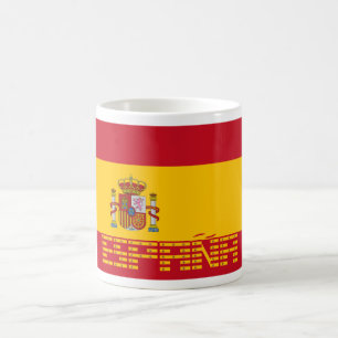 Spain - Flag / España - Bandera Coffee Mug