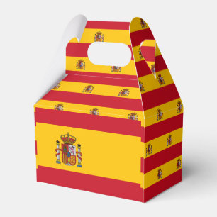 Spain Flag Favour Box