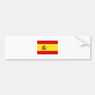 Spain FLAG International Bumper Sticker