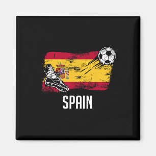 Spain Flag Jersey Spanish Soccer Team Spanish Magnet