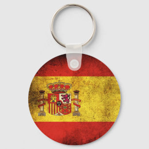 Spain Flag Key Ring