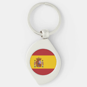 Spain Flag Key Ring
