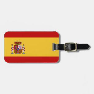 Spain Flag Luggage Tag