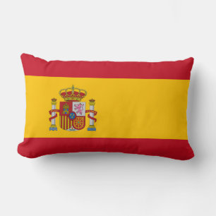 Spain Flag Lumbar Cushion