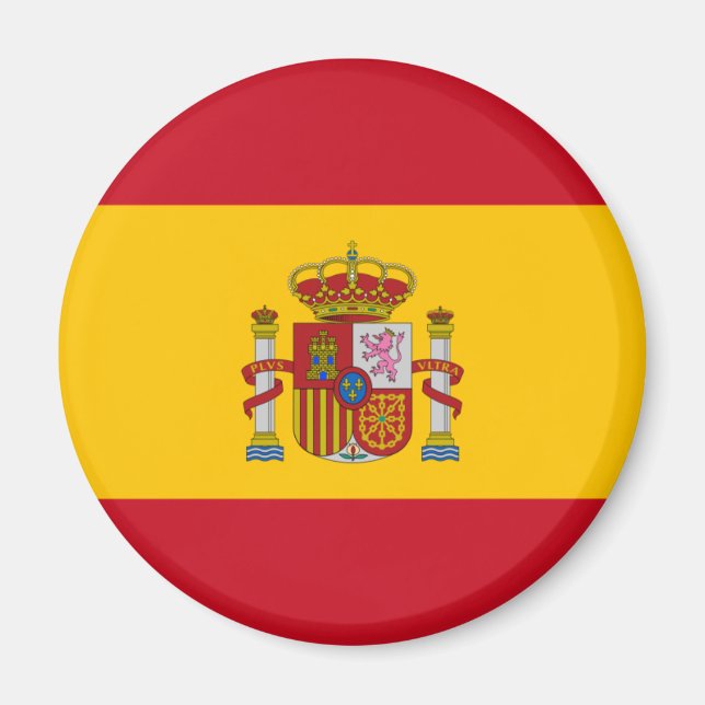 spain flag magnet (Front)