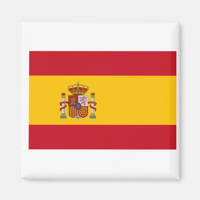 Spain Flag Magnet (Front)