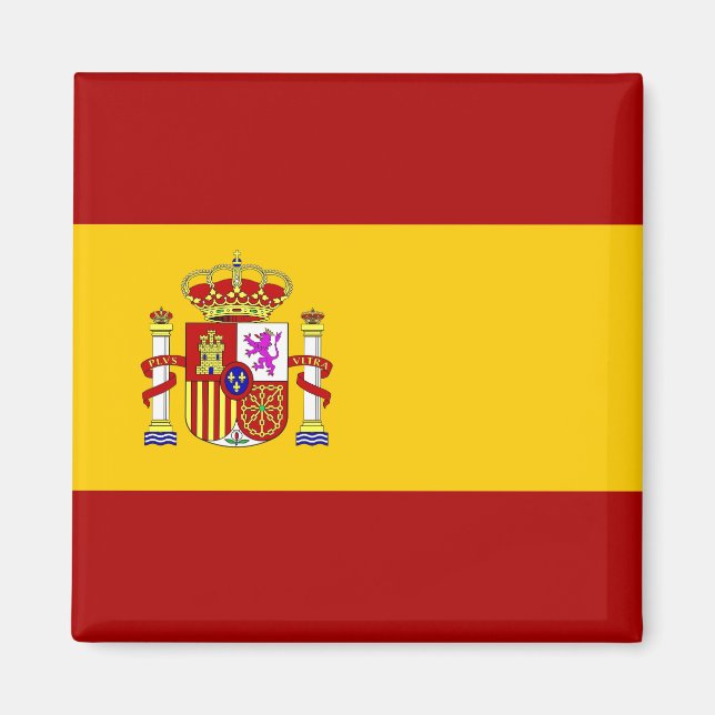 Spain flag magnet (Front)