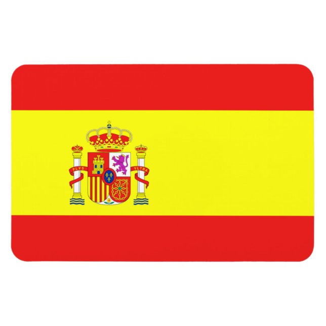 Spain Flag Magnet (Horizontal)