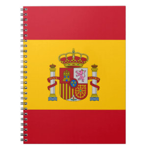 Spain Flag Notebook