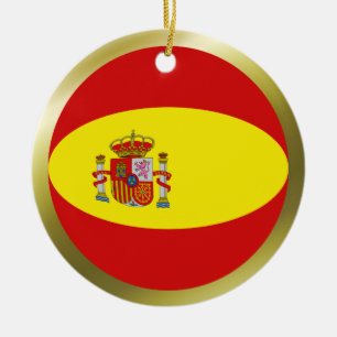Spain Flag Ornament