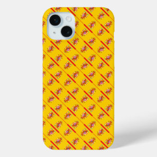 Spain flag pattern iPhone 15 mini case