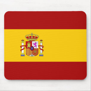 Spain flag quality mouse pad