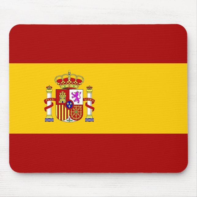 Spain flag quality mouse pad (Front)