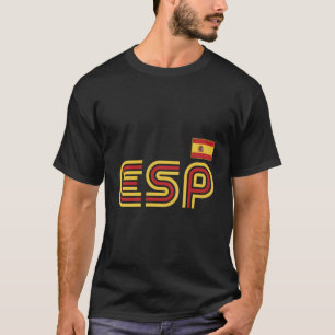 Spain Flag Retro International Country Espana Span T-Shirt