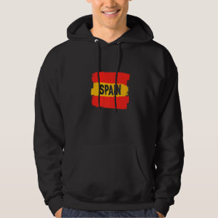 Spain Flag Spanish Barcelona Espana Europe Country Hoodie