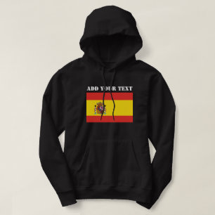 Spain Flag Spanish Football Soccer Hoodie