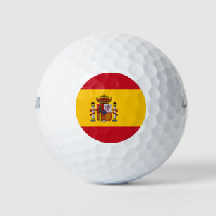 Spain Flag Spanish Sports Golf Balls