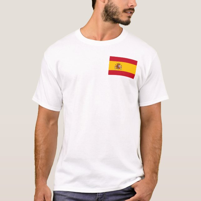 Spain Flag T-Shirt (Front)
