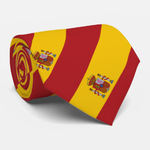 Spain Flag Tie