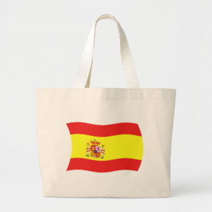 Spain Flag Tote Bag