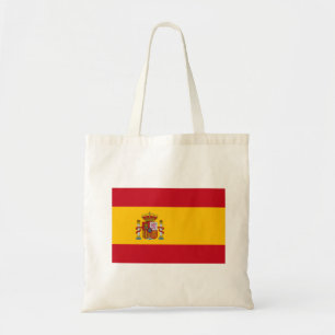 Spain Flag Tote Bag