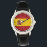 Spain Flag Watch<br><div class="desc">Patriotic flag of Spain.</div>