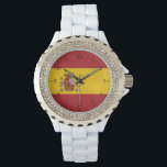 Spain Flag Watch<br><div class="desc">Patriotic flag of Spain.</div>