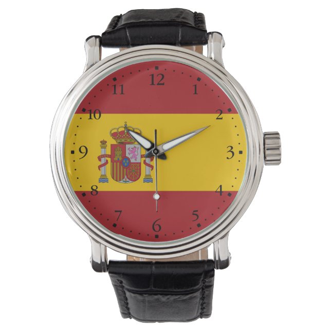 Spain Flag Watch (Front)