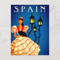 Spain Flamenco Dancer Poster