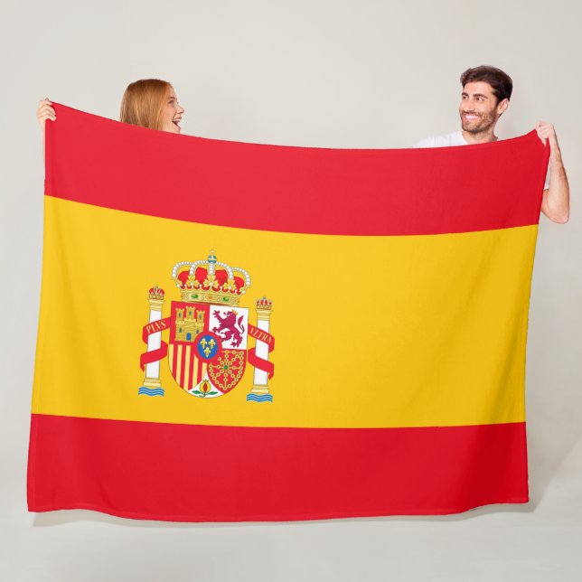 Spain Fleece Blanket (In Situ)
