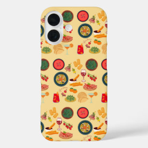 Spain Food iPhone 16 Case
