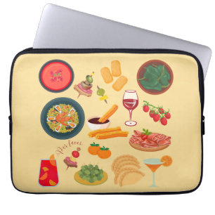  Spain Food Laptop Sleeve