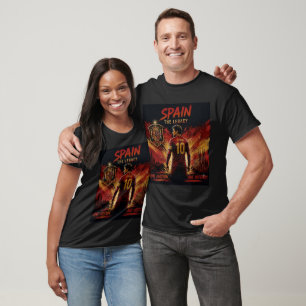Spain Football Legacy Fan Art T-Shirt