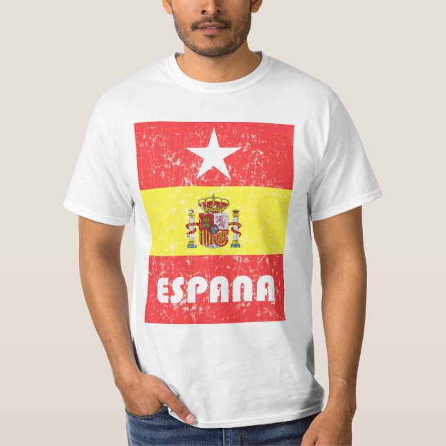 Spain Football World Cup 2014 T-Shirt (Front)