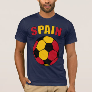 Spain Footy (Dark) T-Shirt