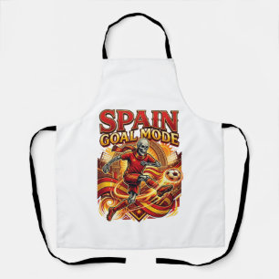 Spain Goal Mode Skeleton Striker Nations Streetwea Apron