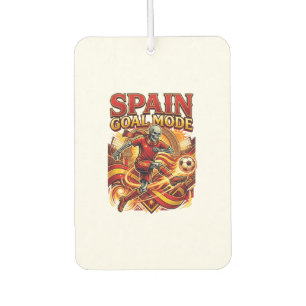 Spain Goal Mode Skeleton Striker Nations Streetwea Car Air Freshener
