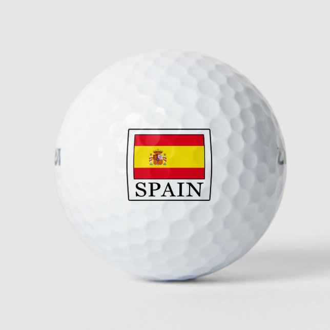 Spain Golf Balls (Front)